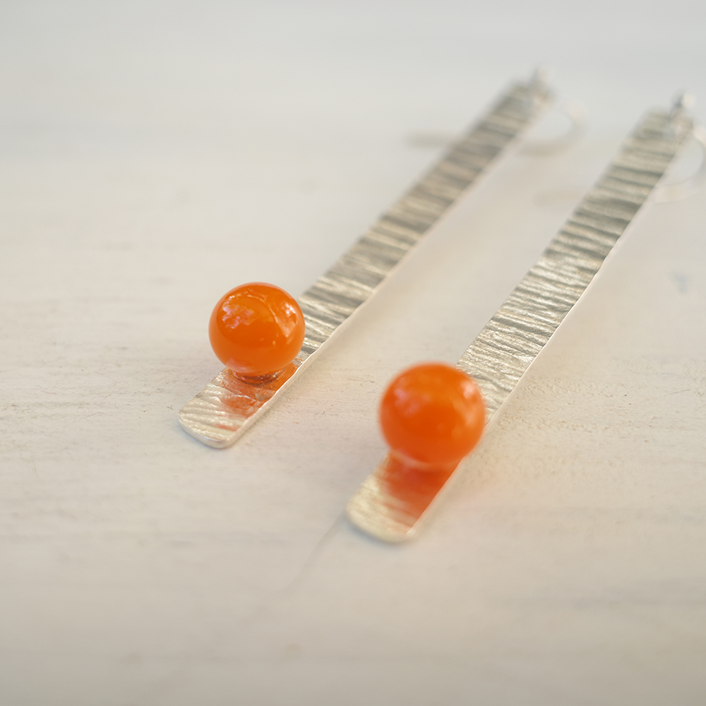 Orecchini Imalia Arancione - immagine 2