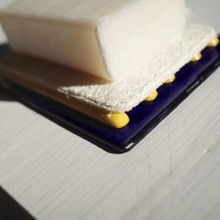 Portasapone LIY Blu e Giallo