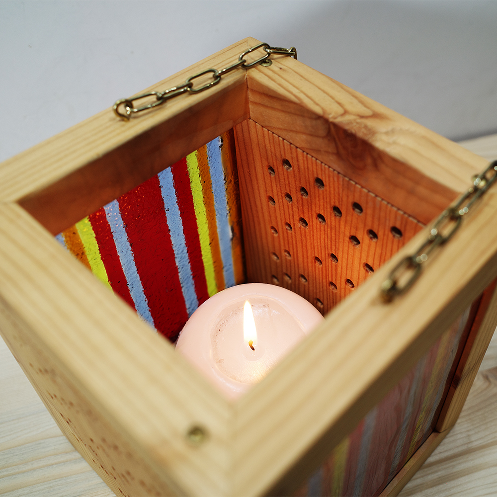 Lanterna Inti Righe Verticali - immagine 5