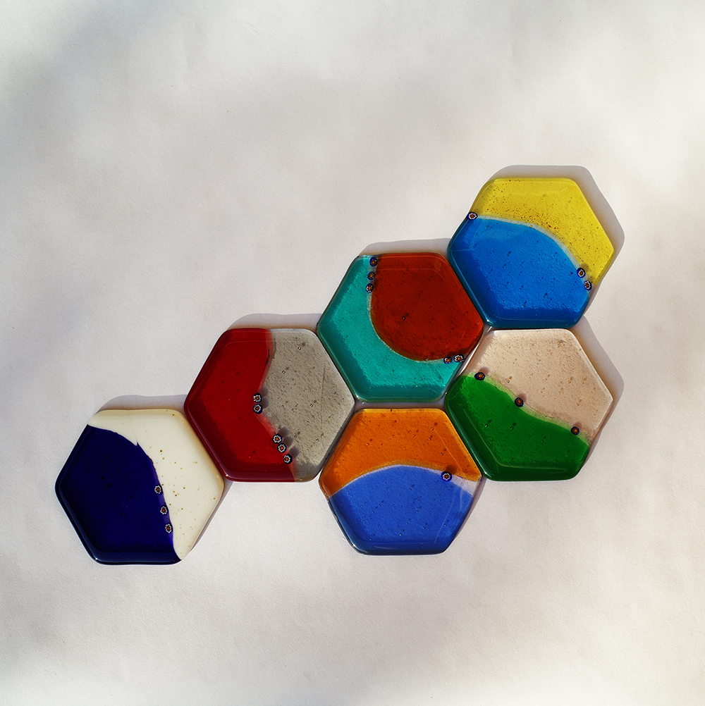 Sottobicchieri I Murrini Bicolor - immagine 2