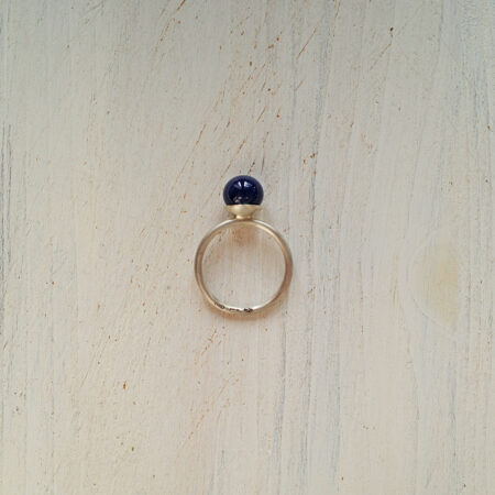Anello Assolo Blu Notte