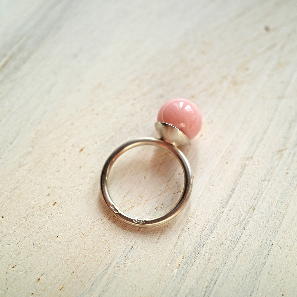 Anello Assolo Rosa Polvere - immagine 6