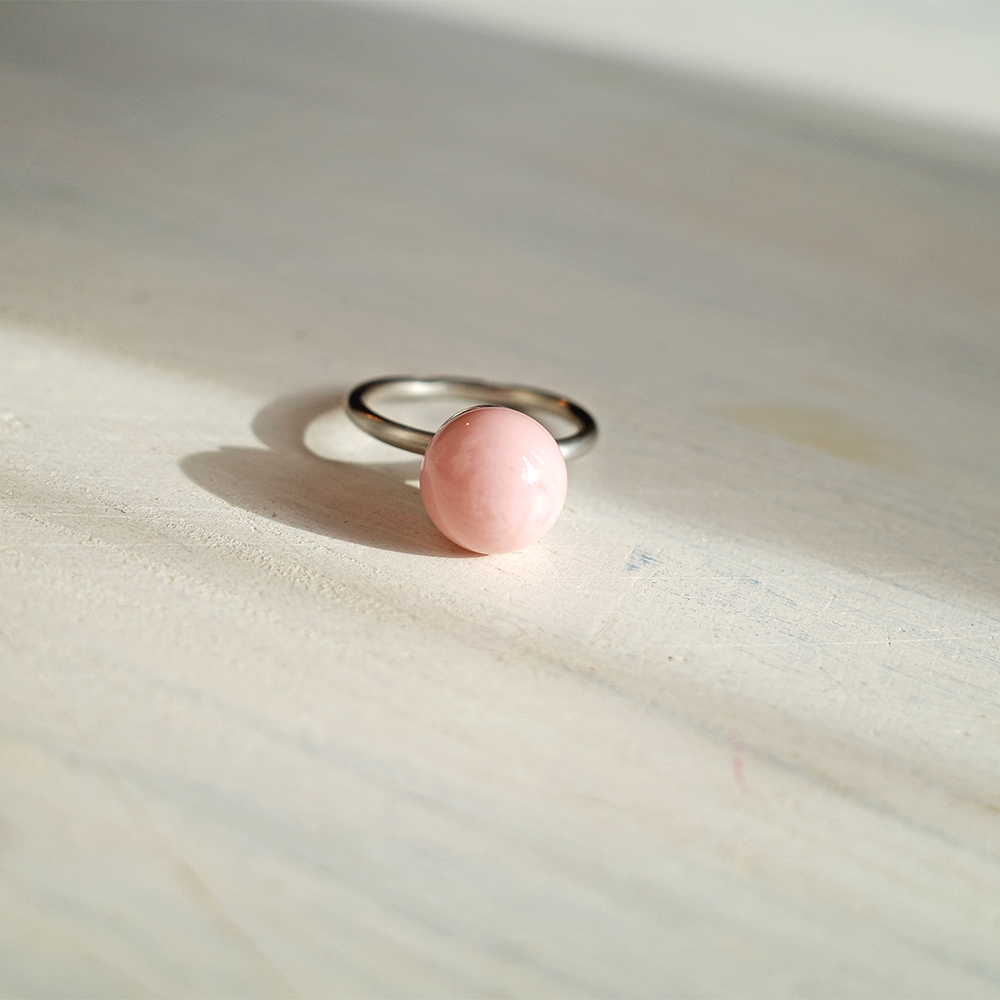 Anello Assolo Rosa Polvere - immagine 5