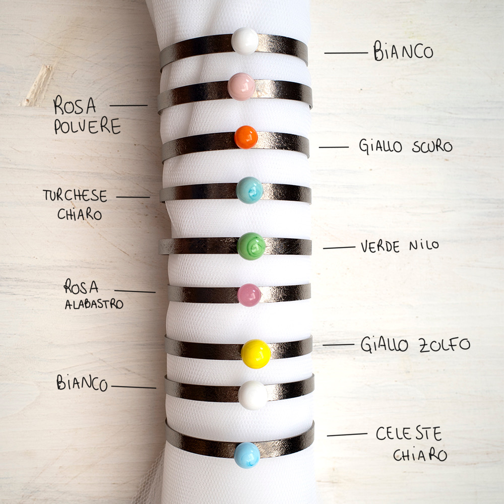 Bangles Solitario - Canna di fucile con texture fresata - immagine 7