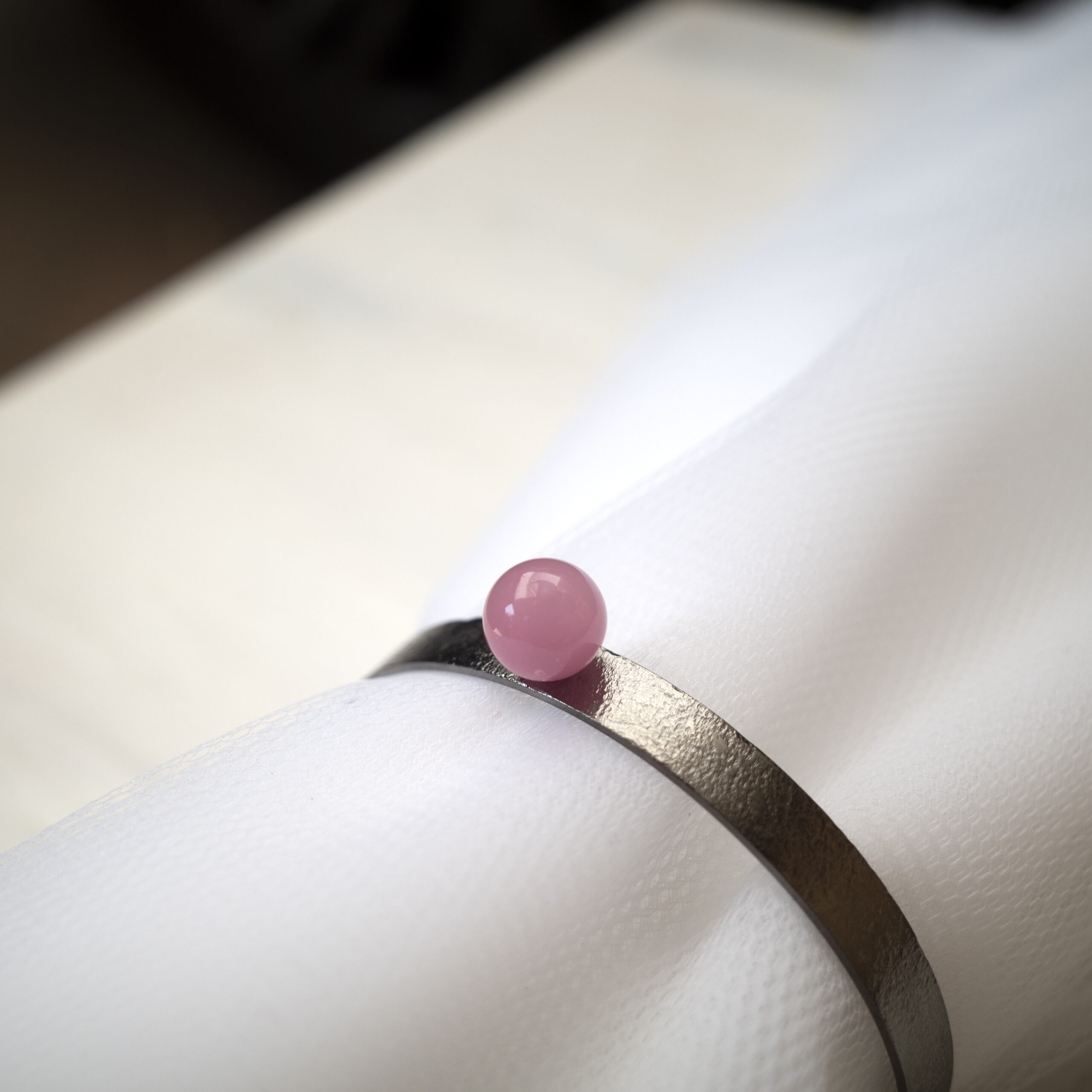 Bangles Solitario - Canna di fucile con texture fresata - immagine 5